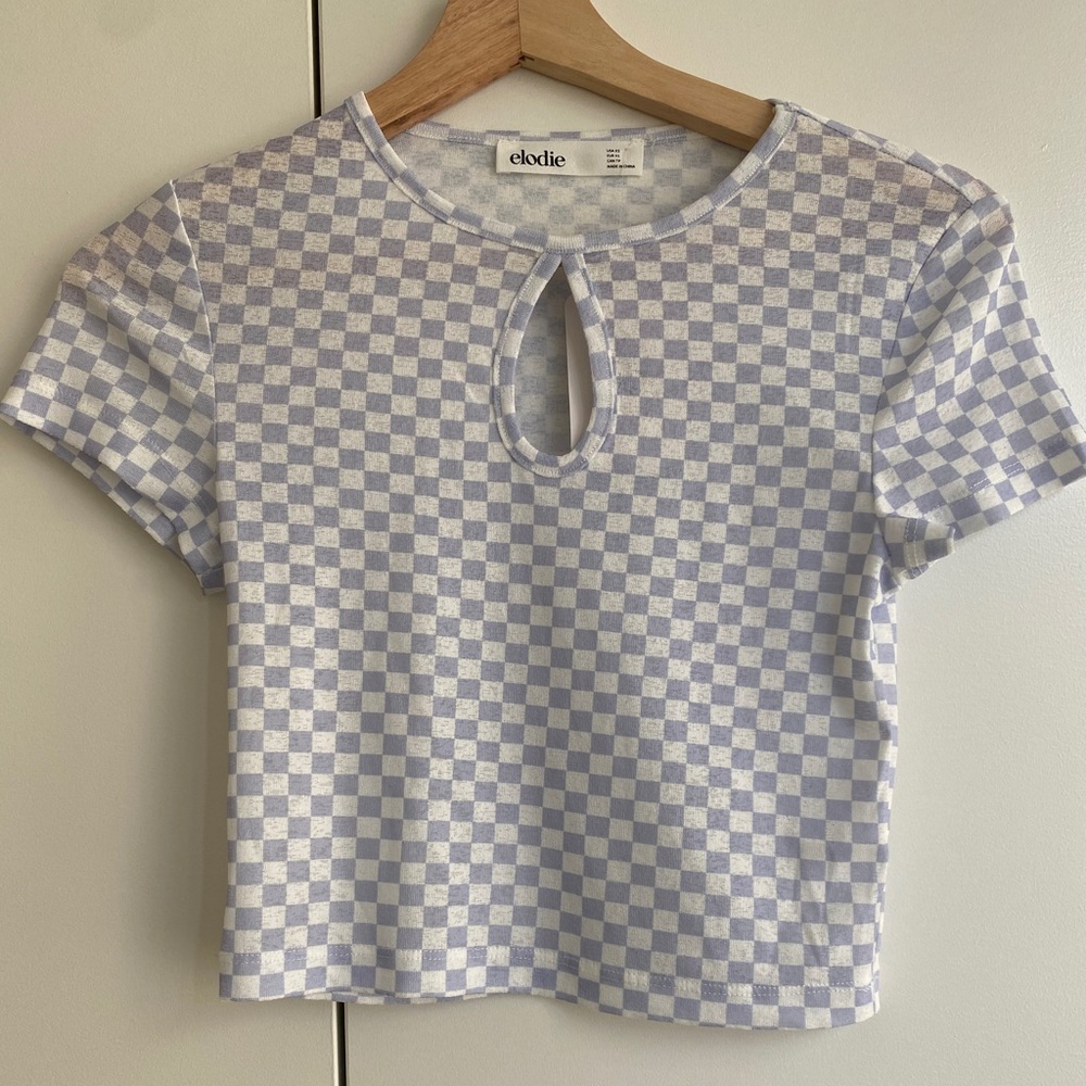 NWT!! Elodie Short Sleeve Crop Tee (Size XS)